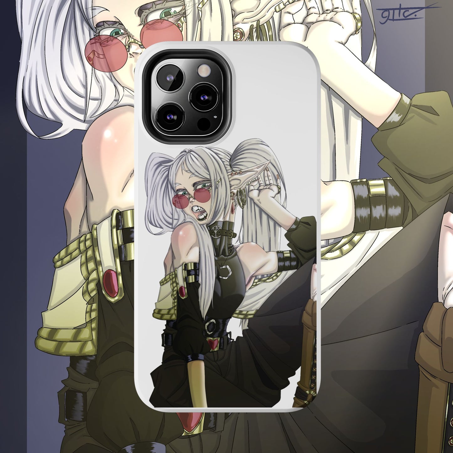 Goth Frieren Tough Phone Cases
