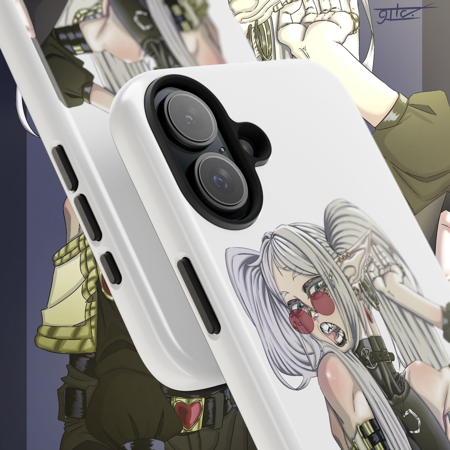 Goth Frieren Tough Phone Cases