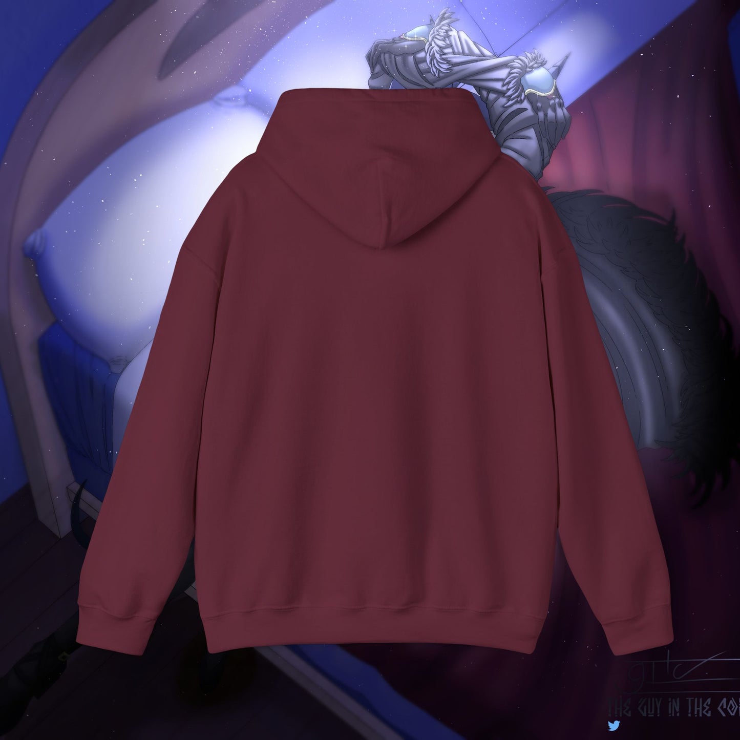 Unisex Demon Girl Hooded Sweatshirt
