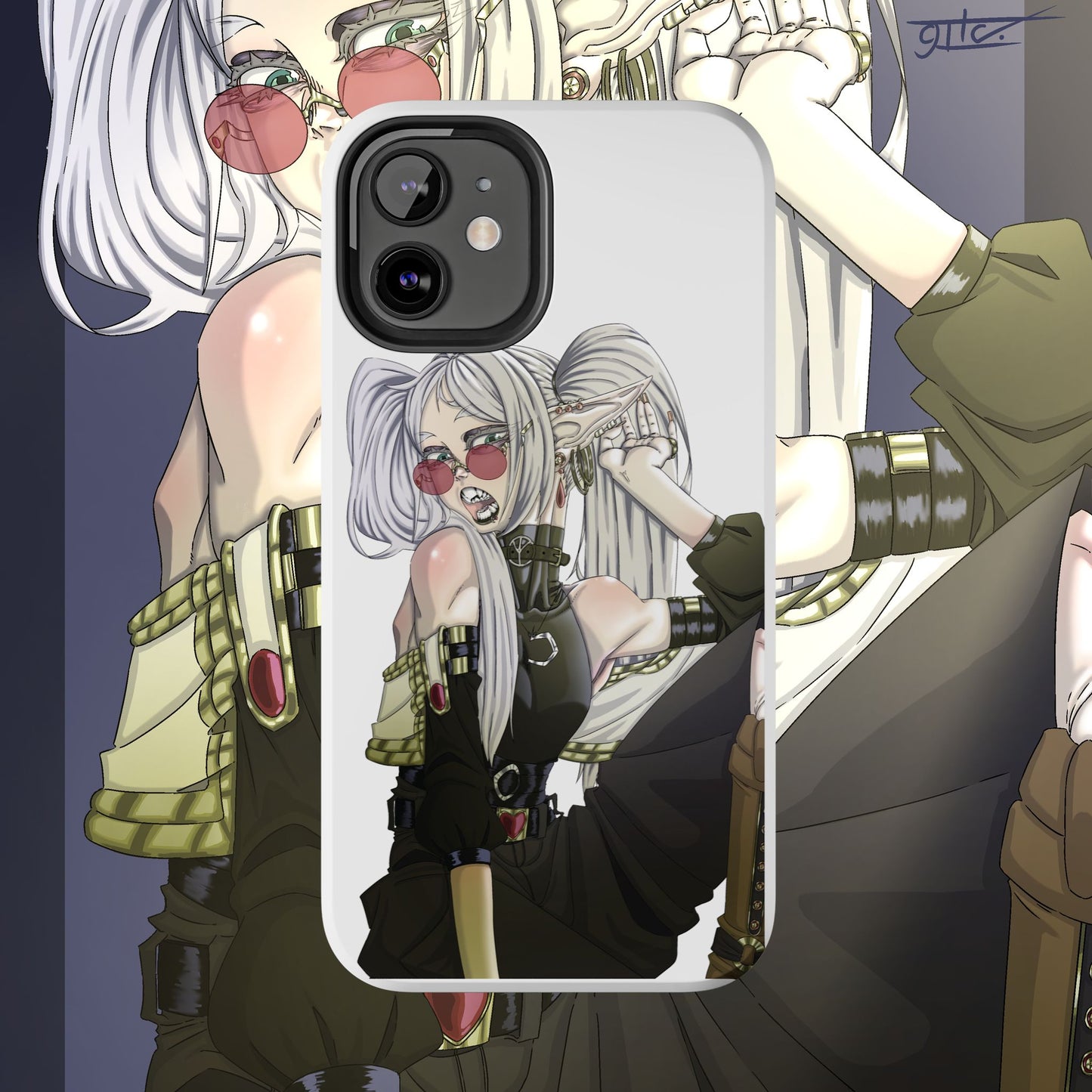 Goth Frieren Tough Phone Cases