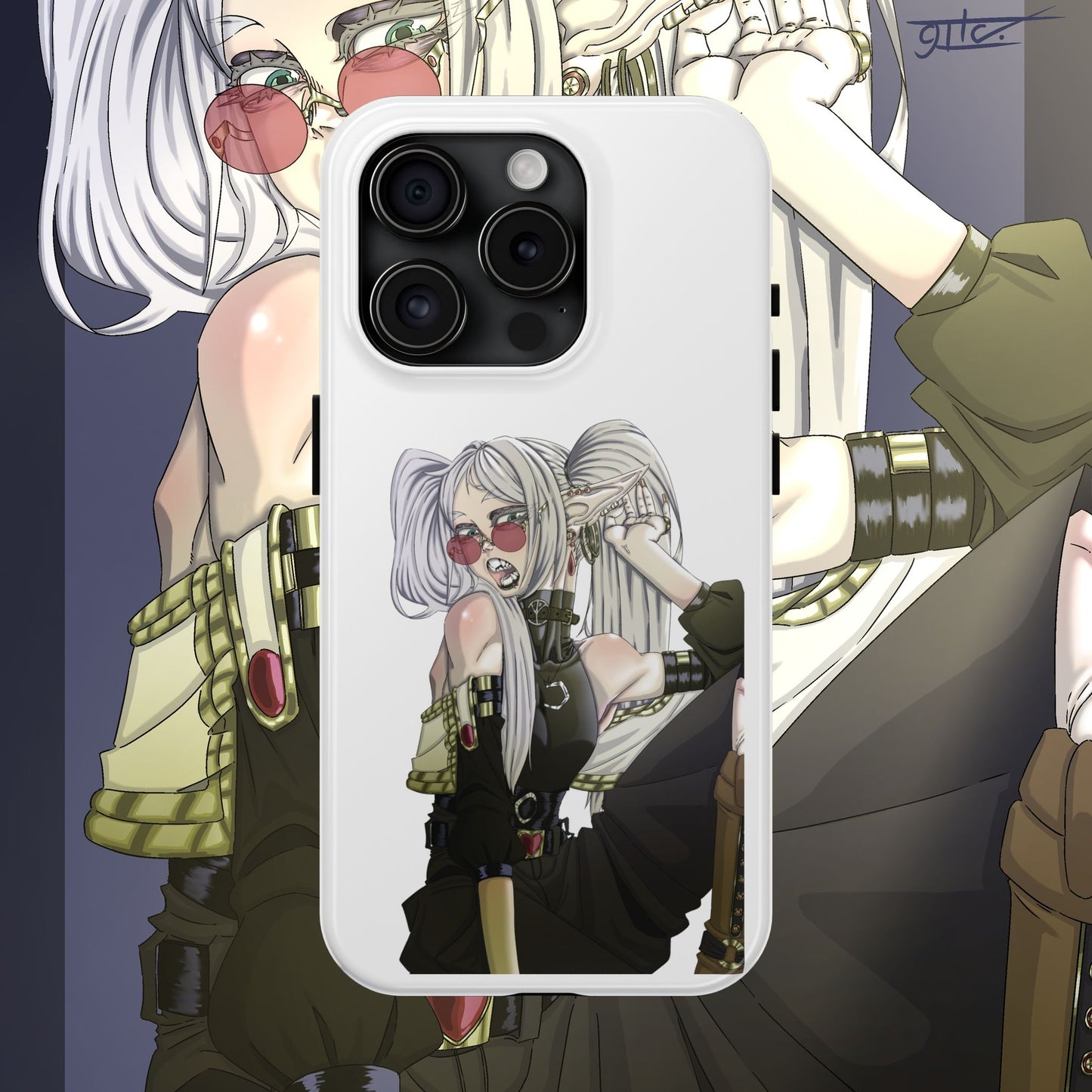 Goth Frieren Tough Phone Cases