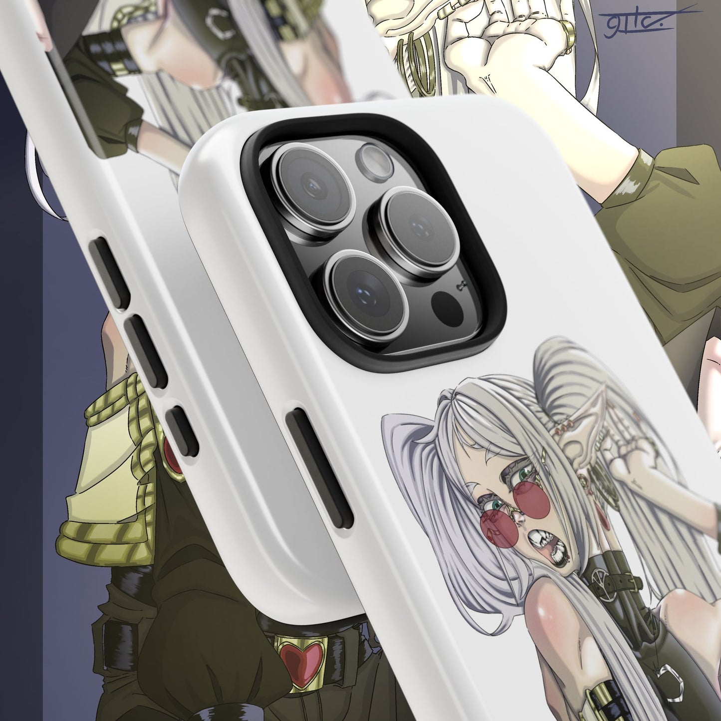 Goth Frieren Tough Phone Cases