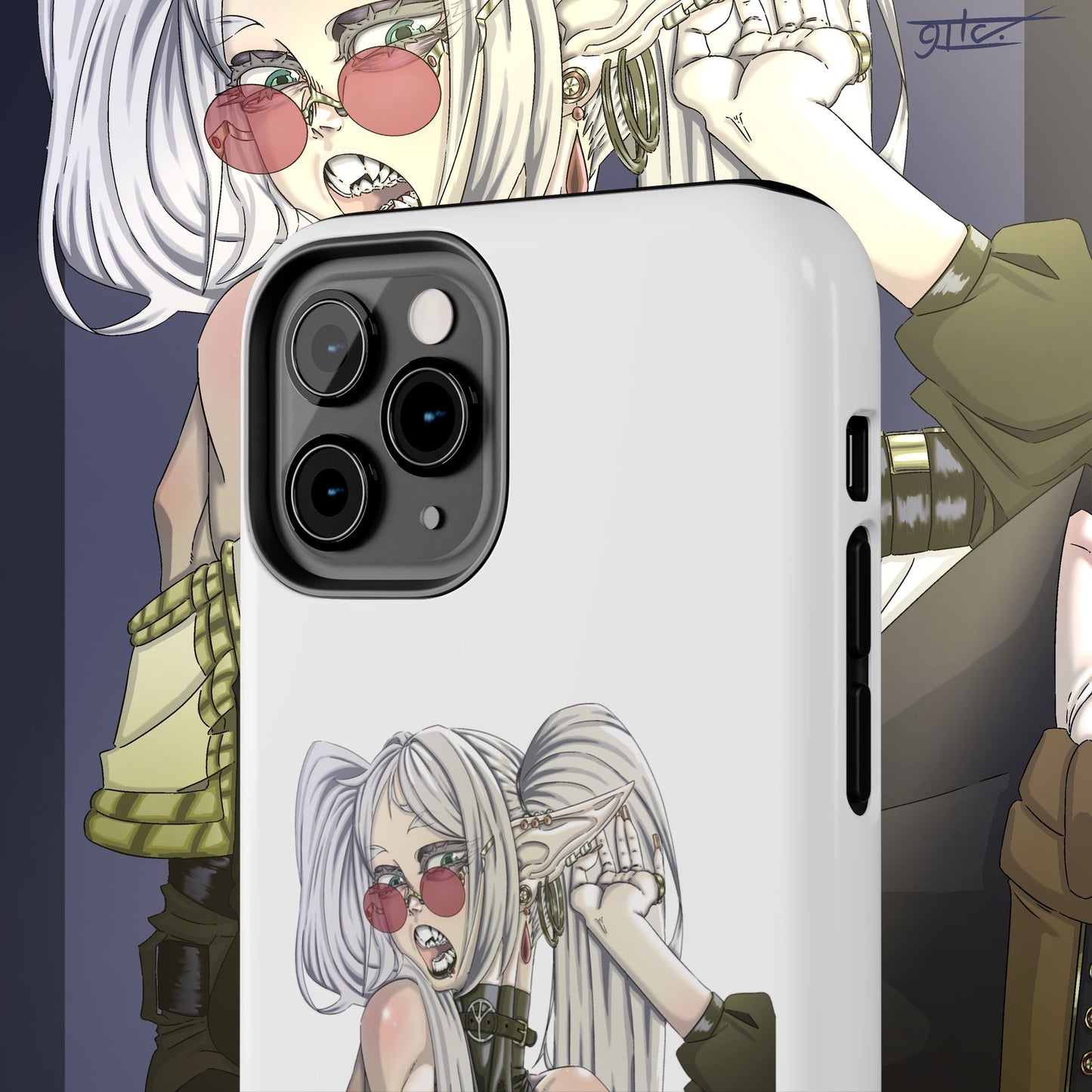 Goth Frieren Tough Phone Cases