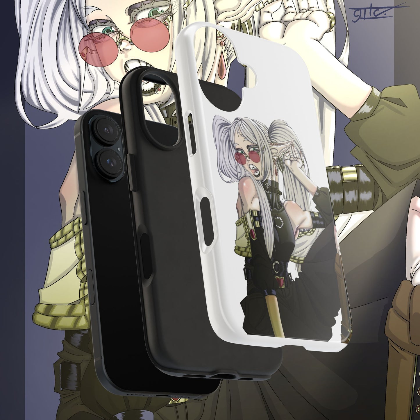 Goth Frieren Tough Phone Cases
