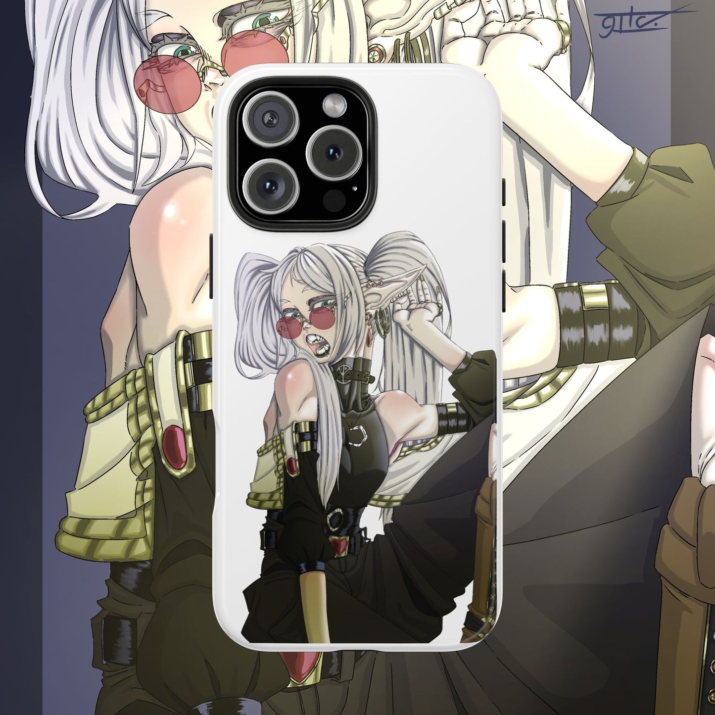 Goth Frieren Tough Phone Cases