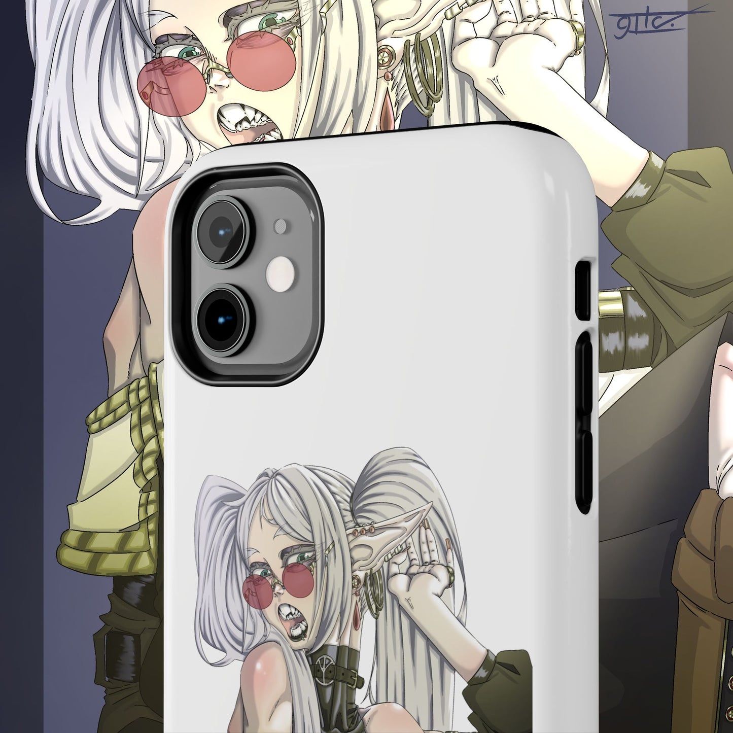 Goth Frieren Tough Phone Cases