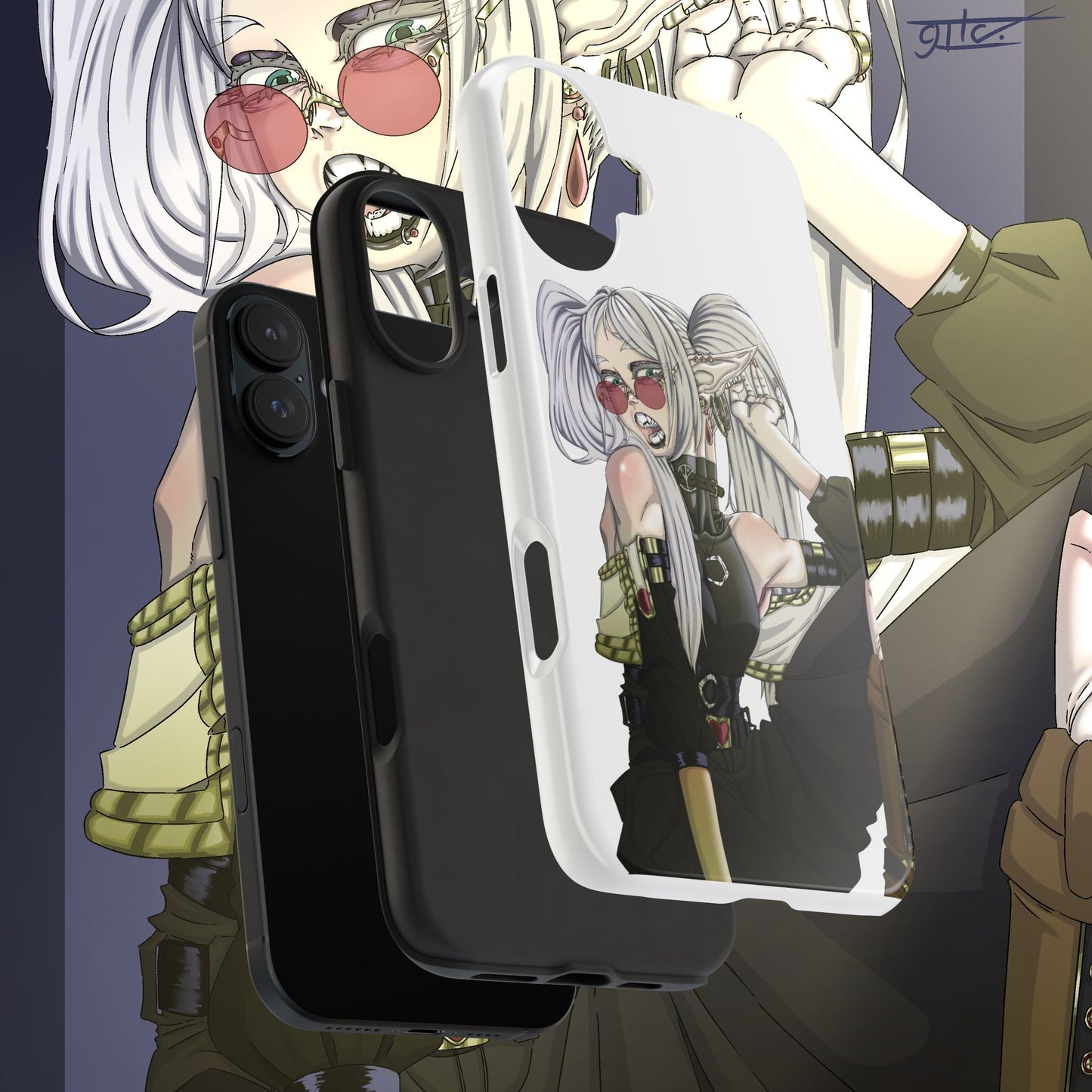Goth Frieren Tough Phone Cases