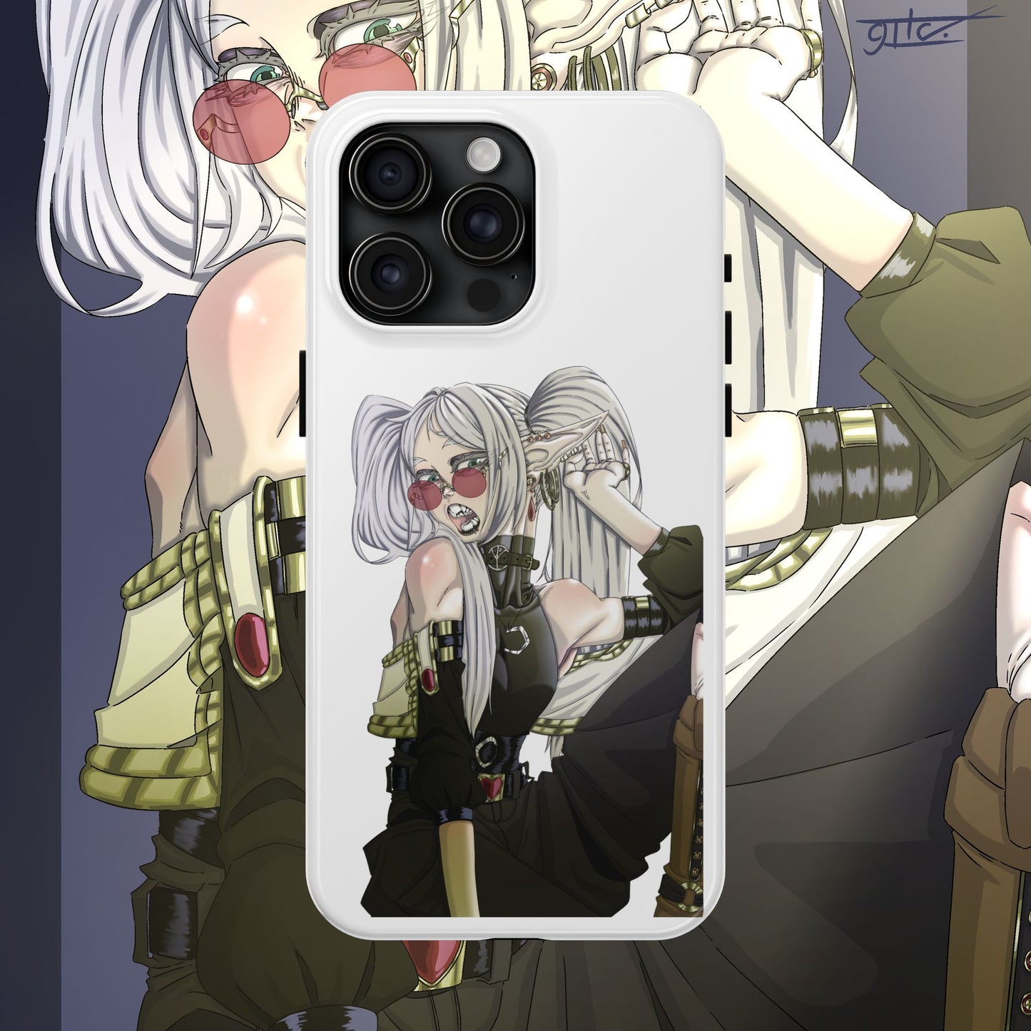 Goth Frieren Tough Phone Cases