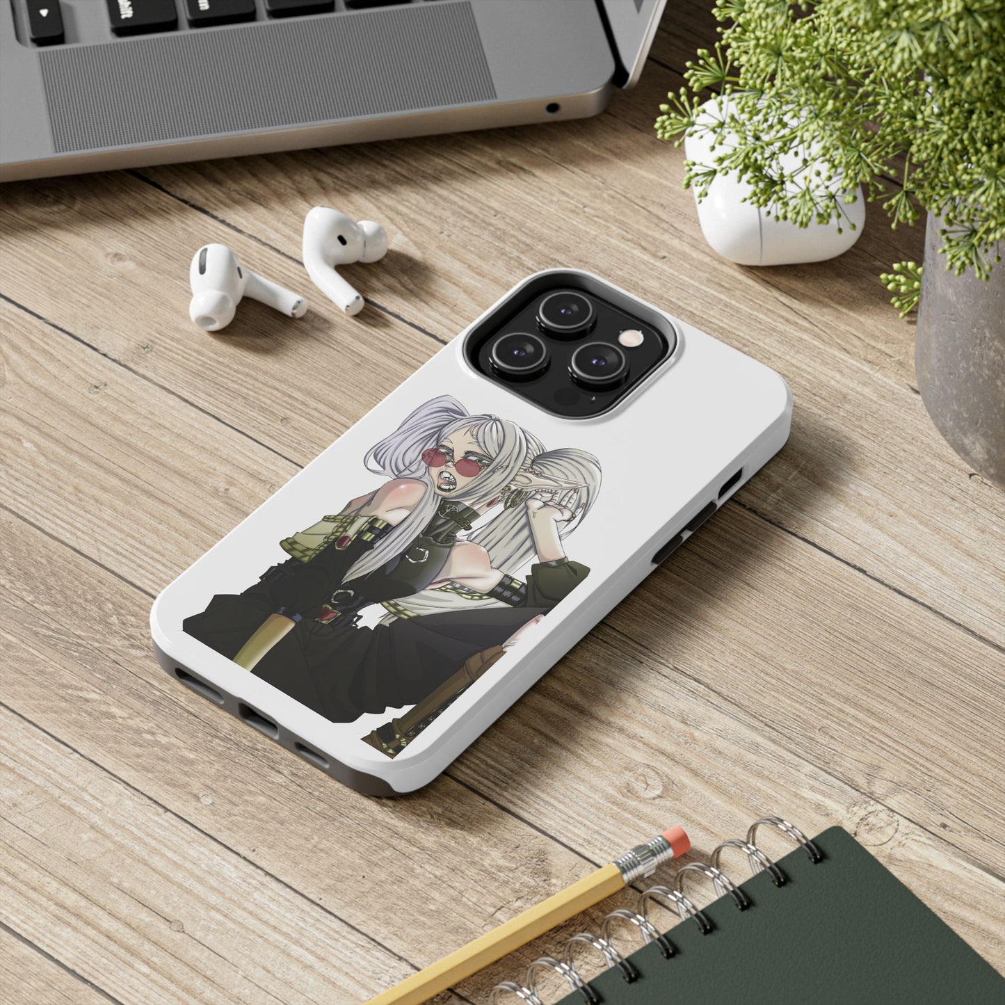 Goth Frieren Tough Phone Cases