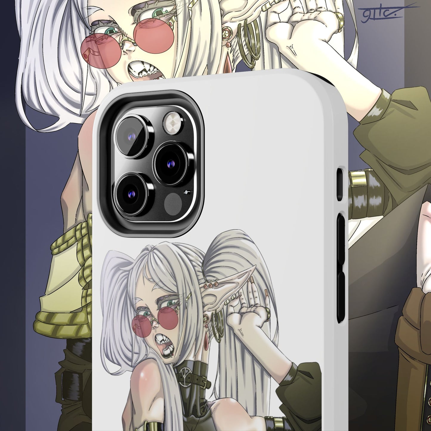 Goth Frieren Tough Phone Cases