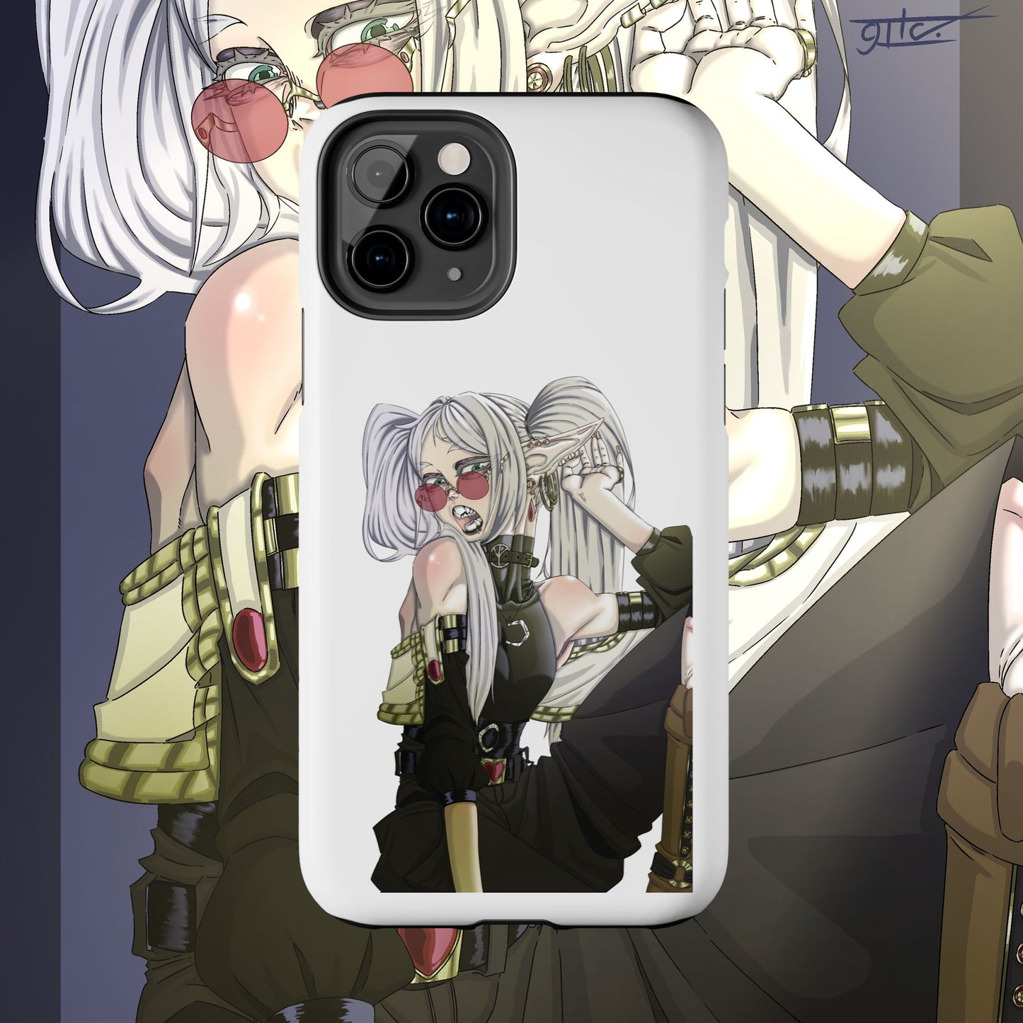 Goth Frieren Tough Phone Cases