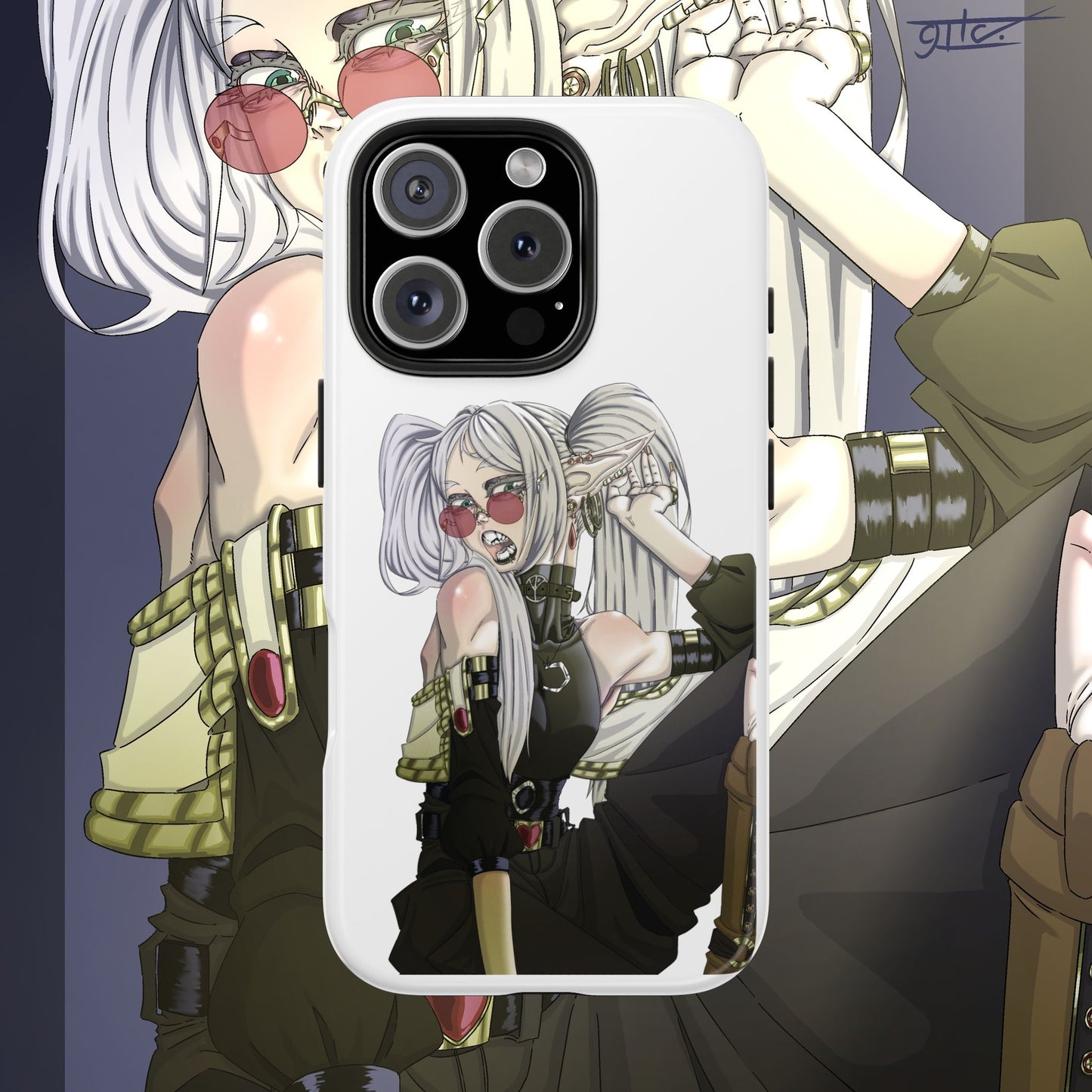 Goth Frieren Tough Phone Cases