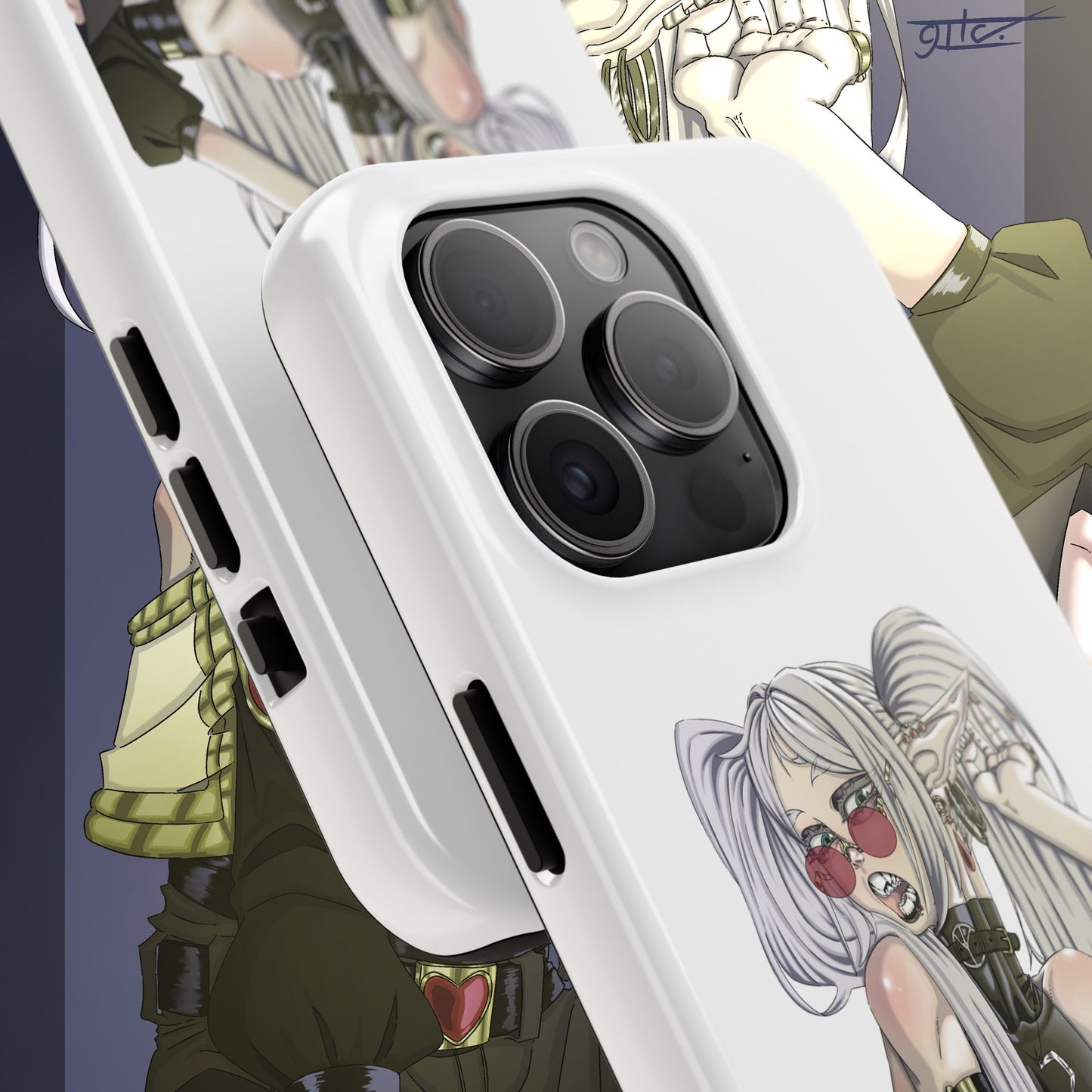 Goth Frieren Tough Phone Cases