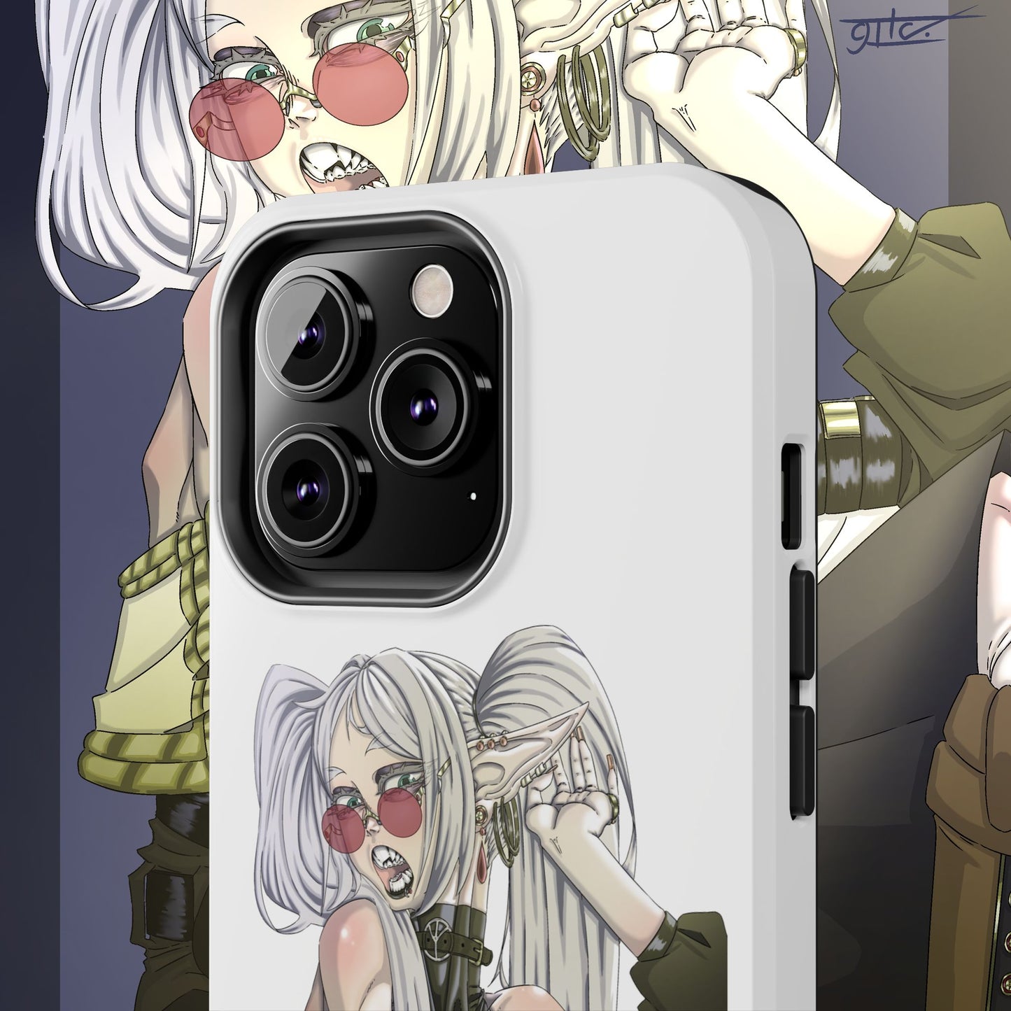 Goth Frieren Tough Phone Cases