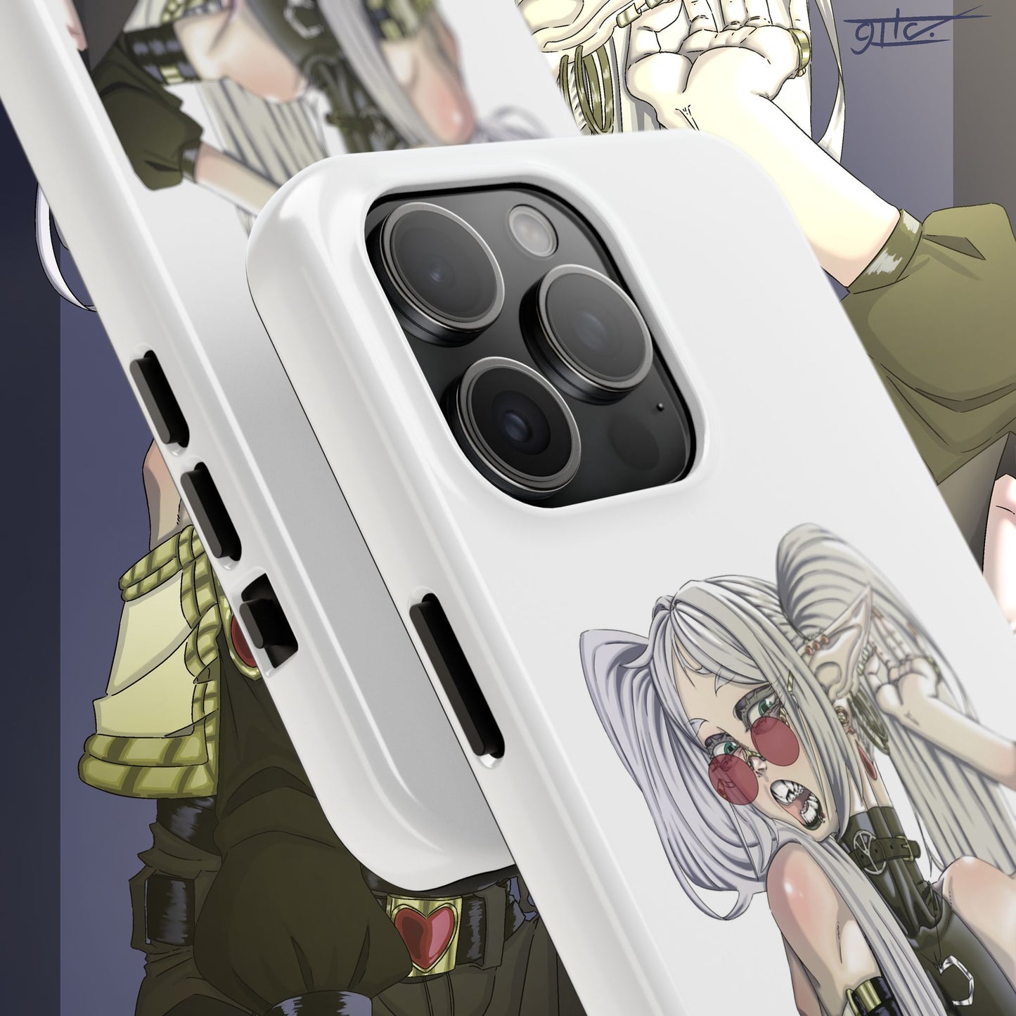 Goth Frieren Tough Phone Cases