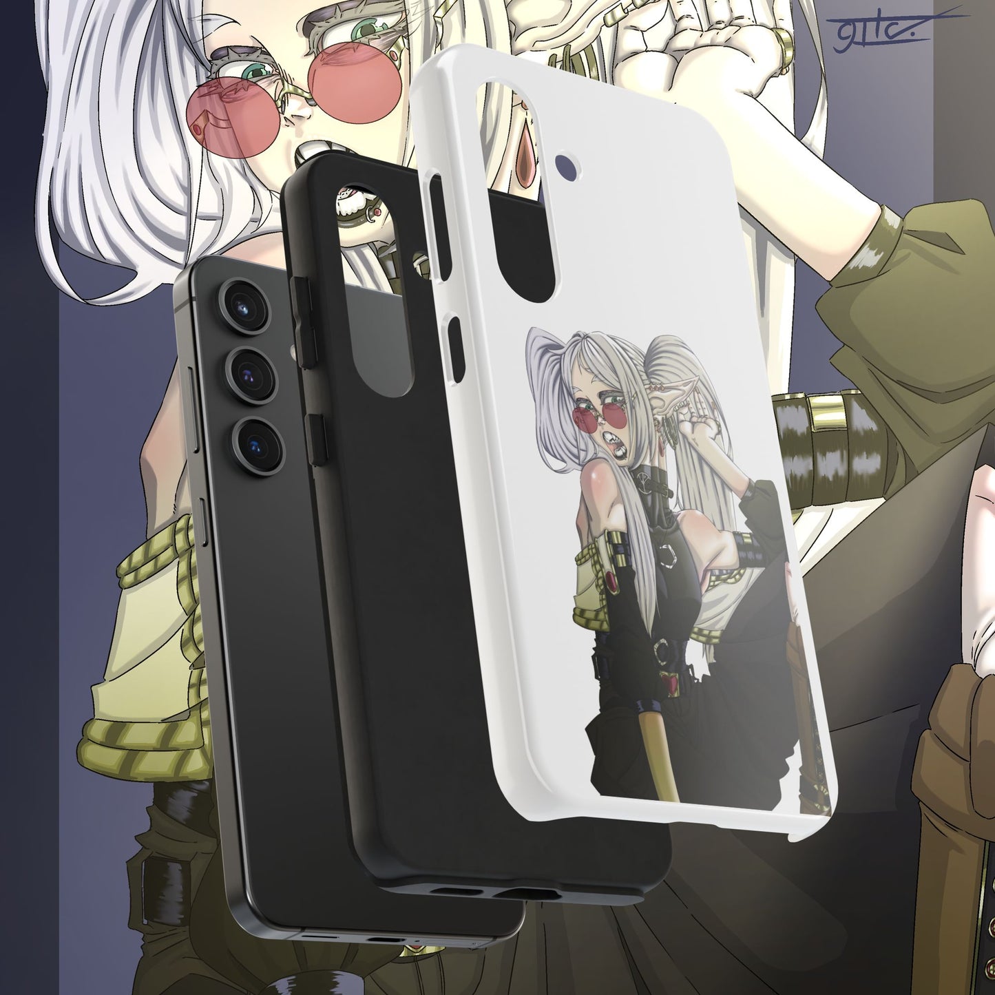 Goth Frieren Tough Phone Cases