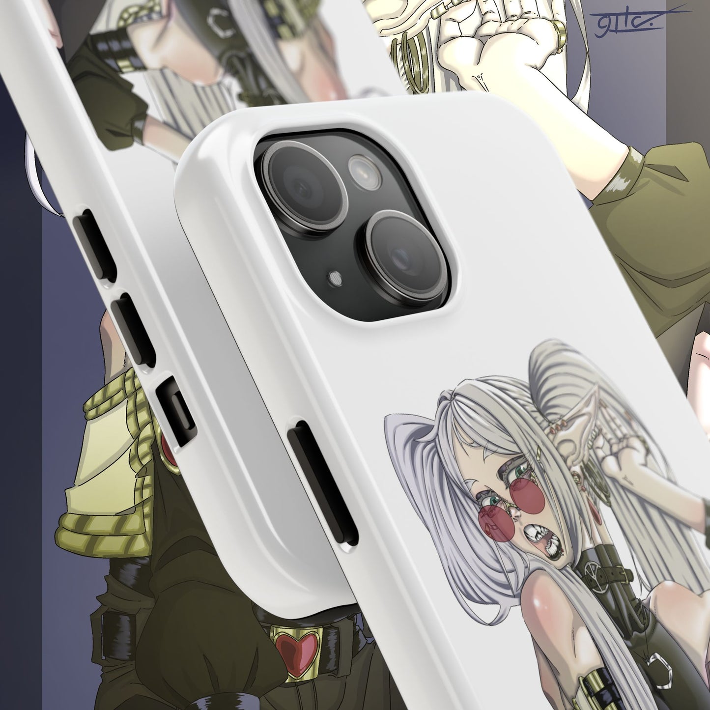 Goth Frieren Tough Phone Cases