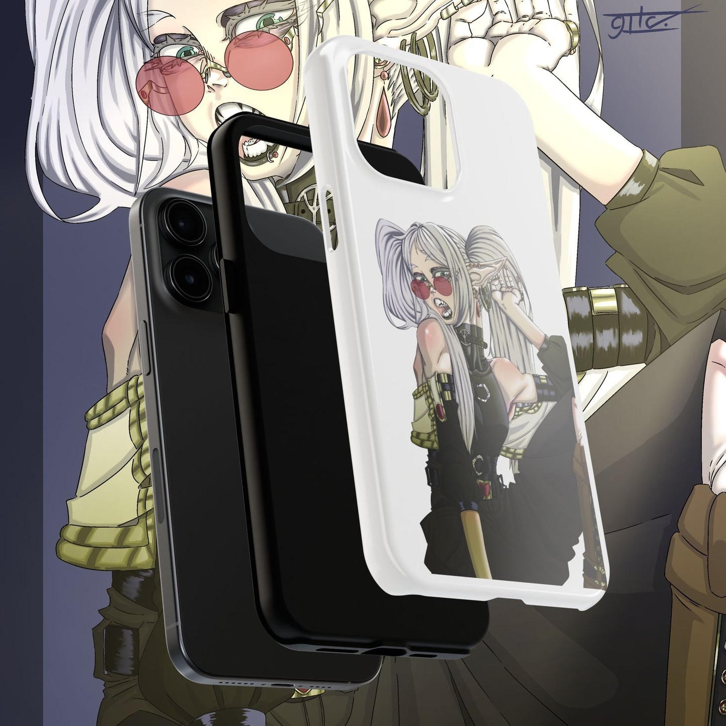 Goth Frieren Tough Phone Cases