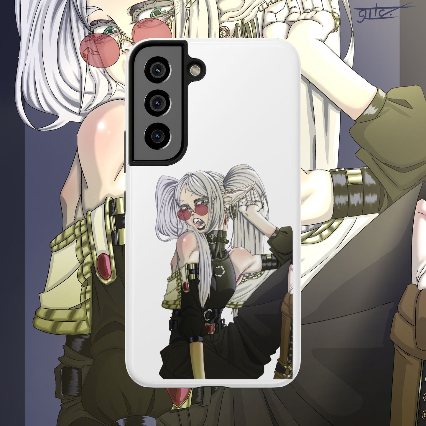 Goth Frieren Tough Phone Cases