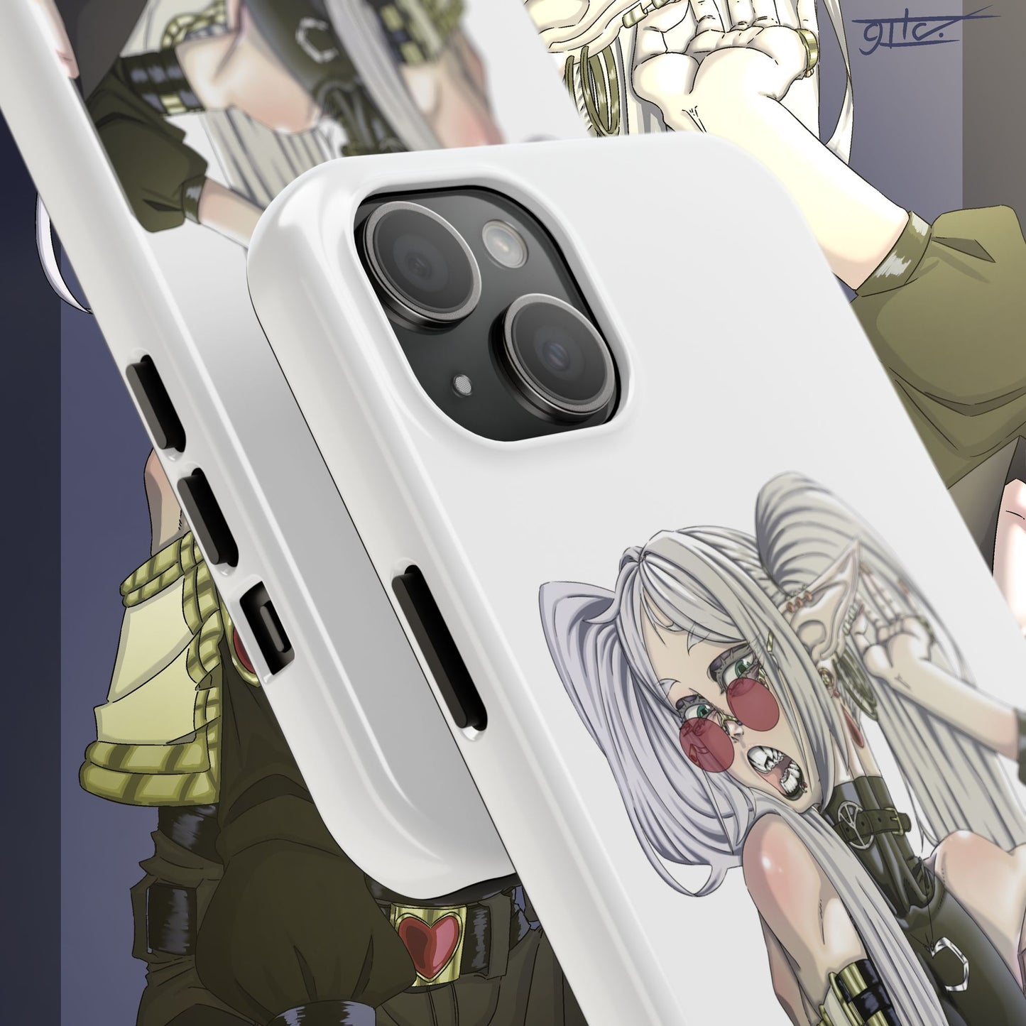 Goth Frieren Tough Phone Cases