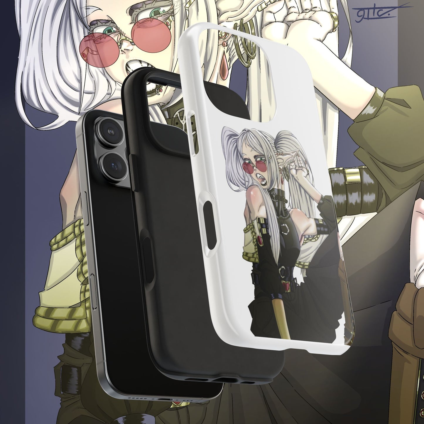 Goth Frieren Tough Phone Cases