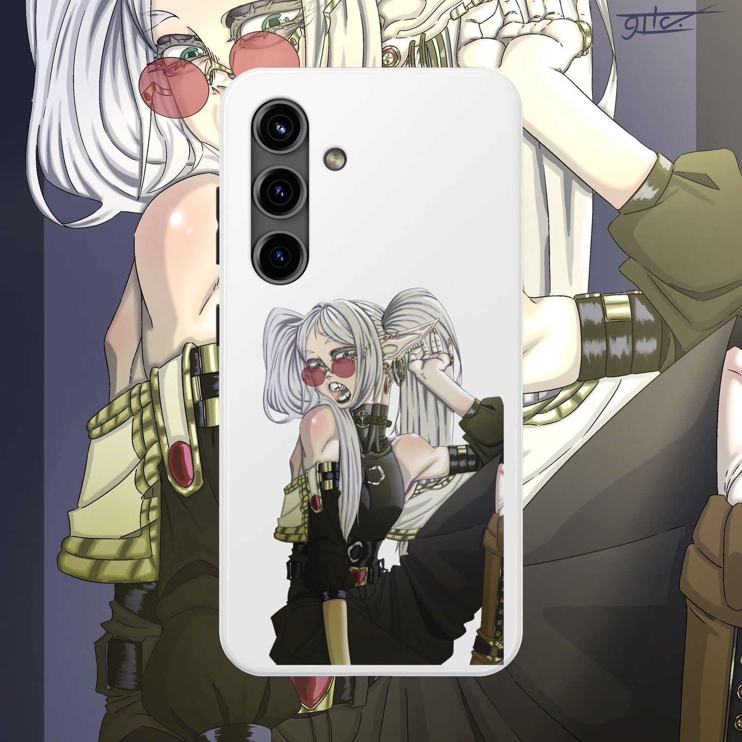 Goth Frieren Tough Phone Cases
