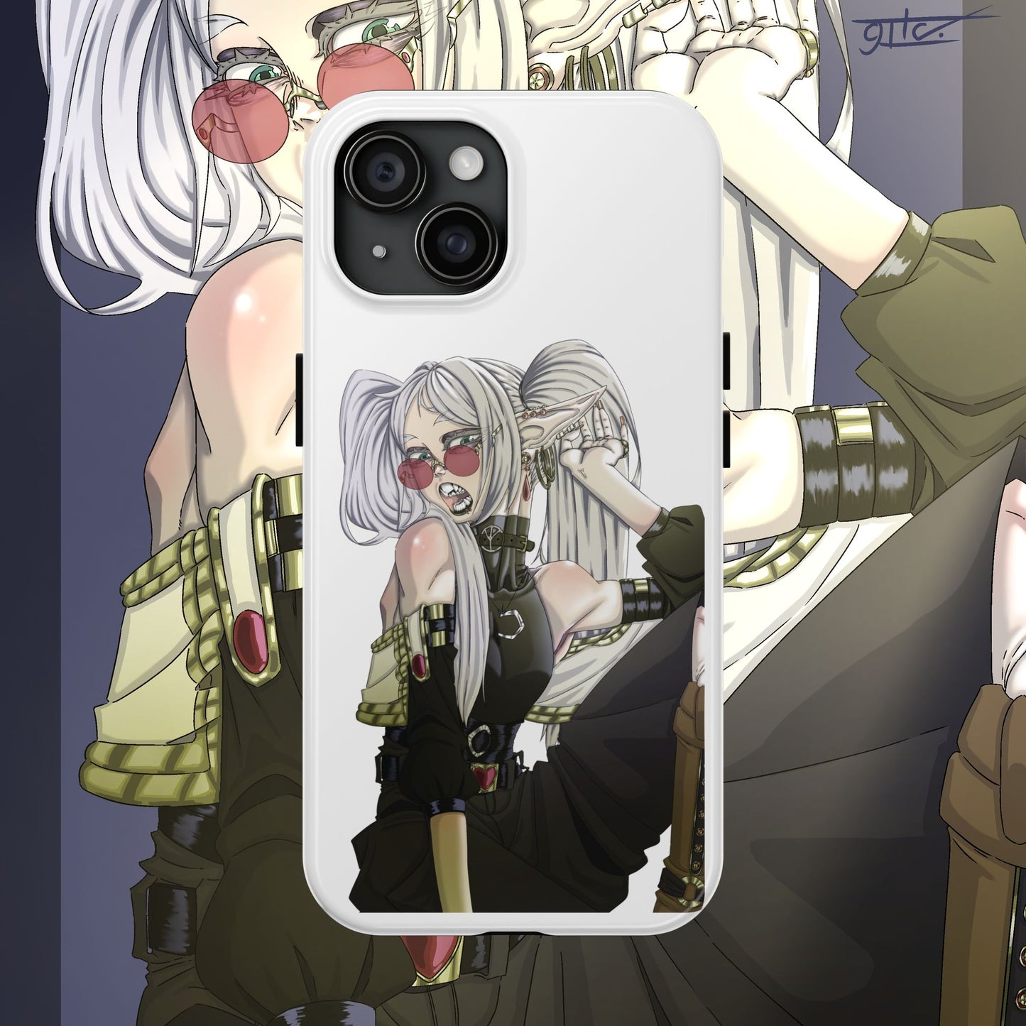 Goth Frieren Tough Phone Cases