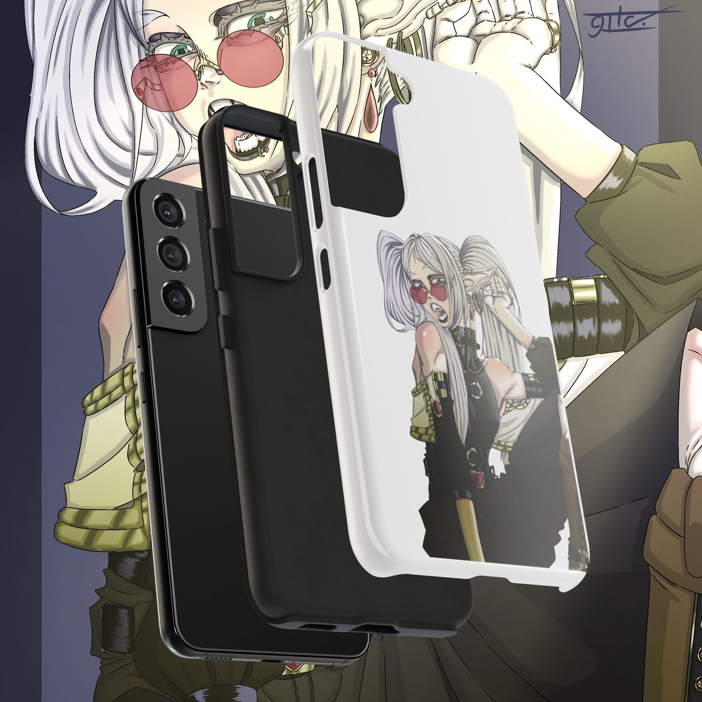 Goth Frieren Tough Phone Cases