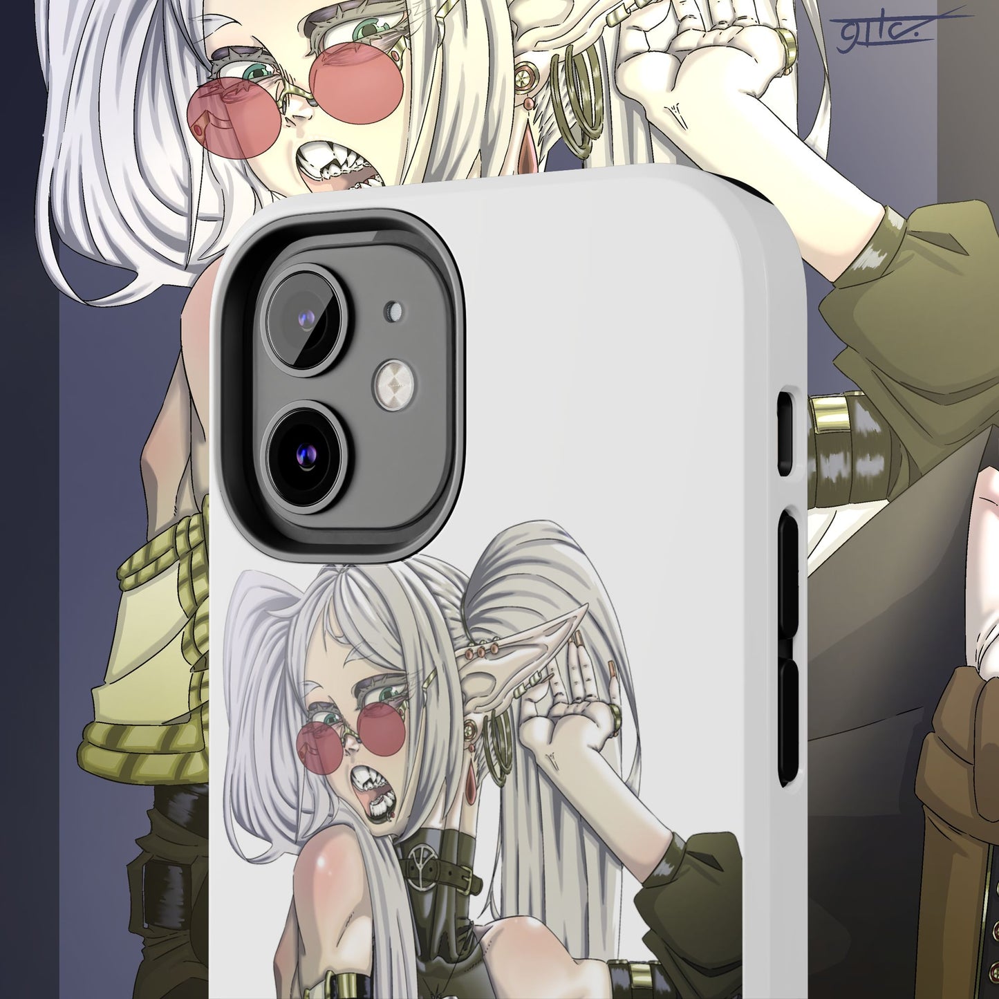 Goth Frieren Tough Phone Cases