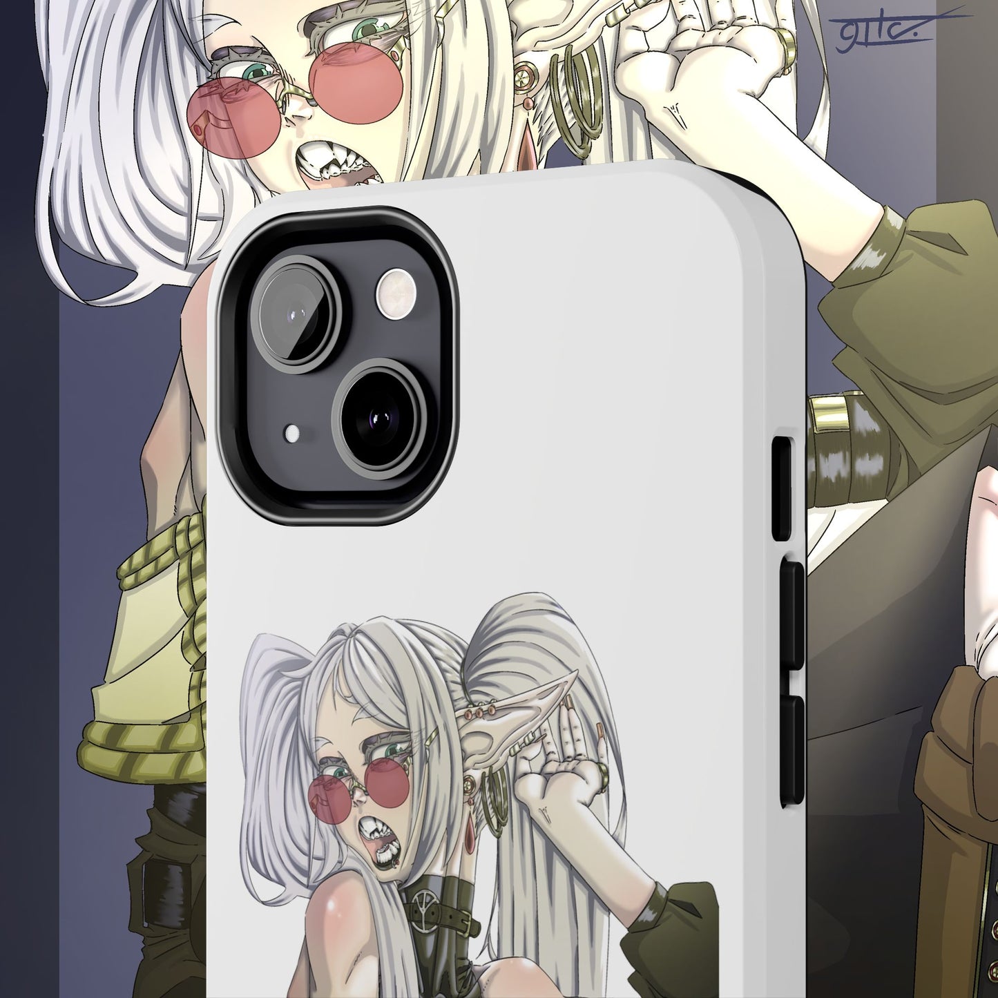 Goth Frieren Tough Phone Cases