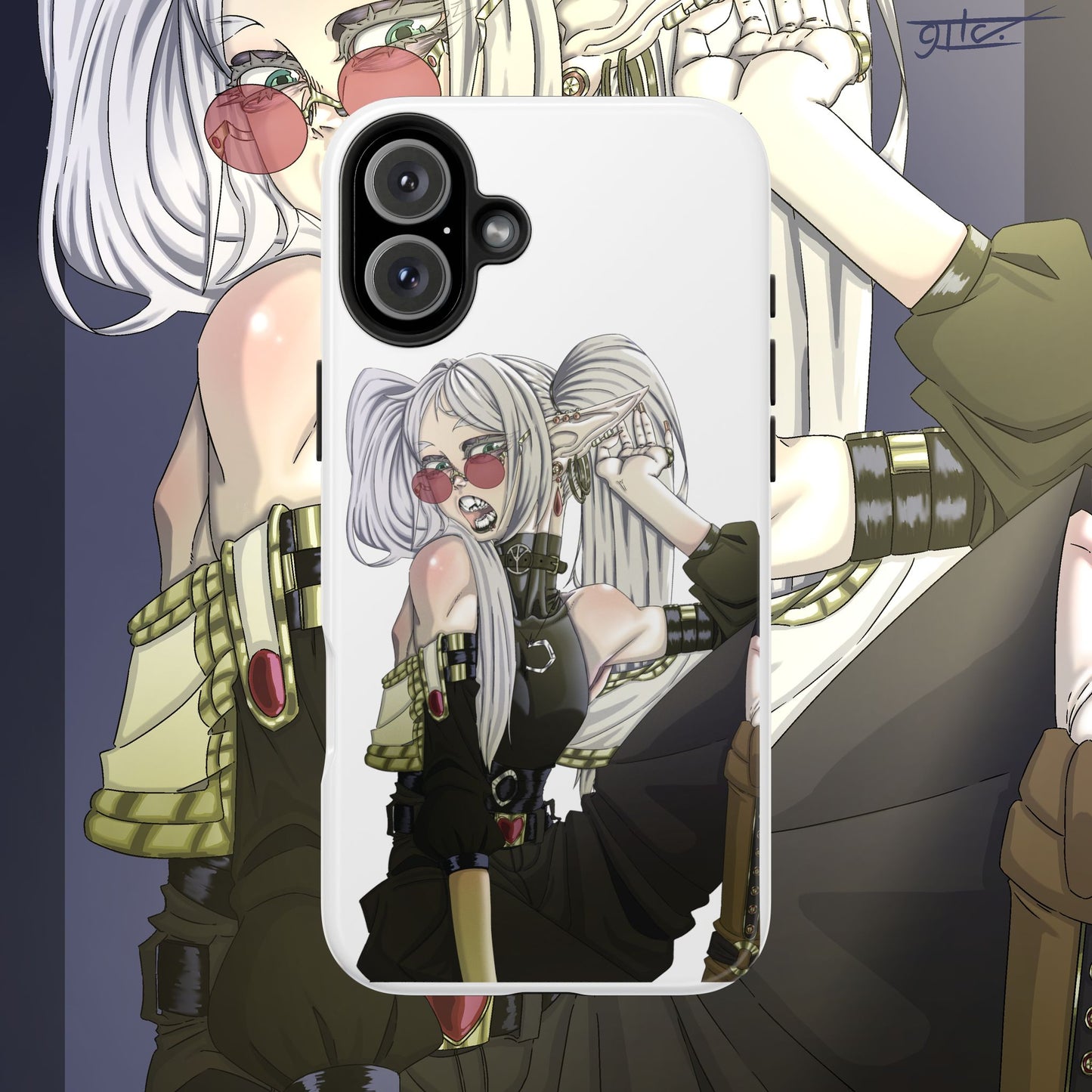 Goth Frieren Tough Phone Cases