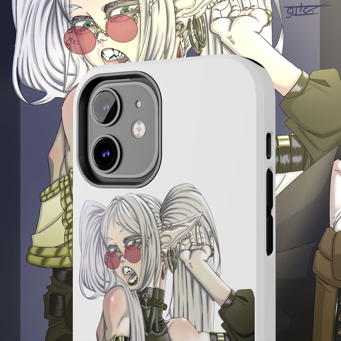 Goth Frieren Tough Phone Cases