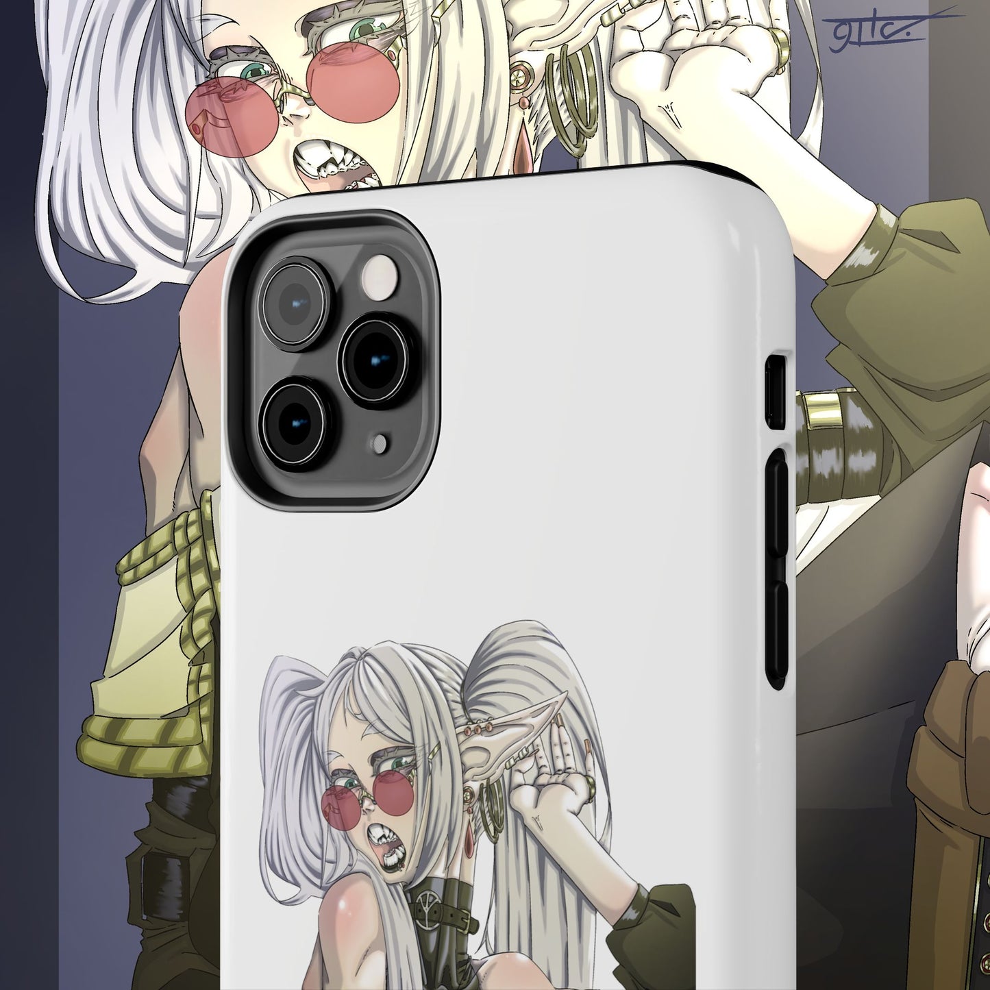 Goth Frieren Tough Phone Cases