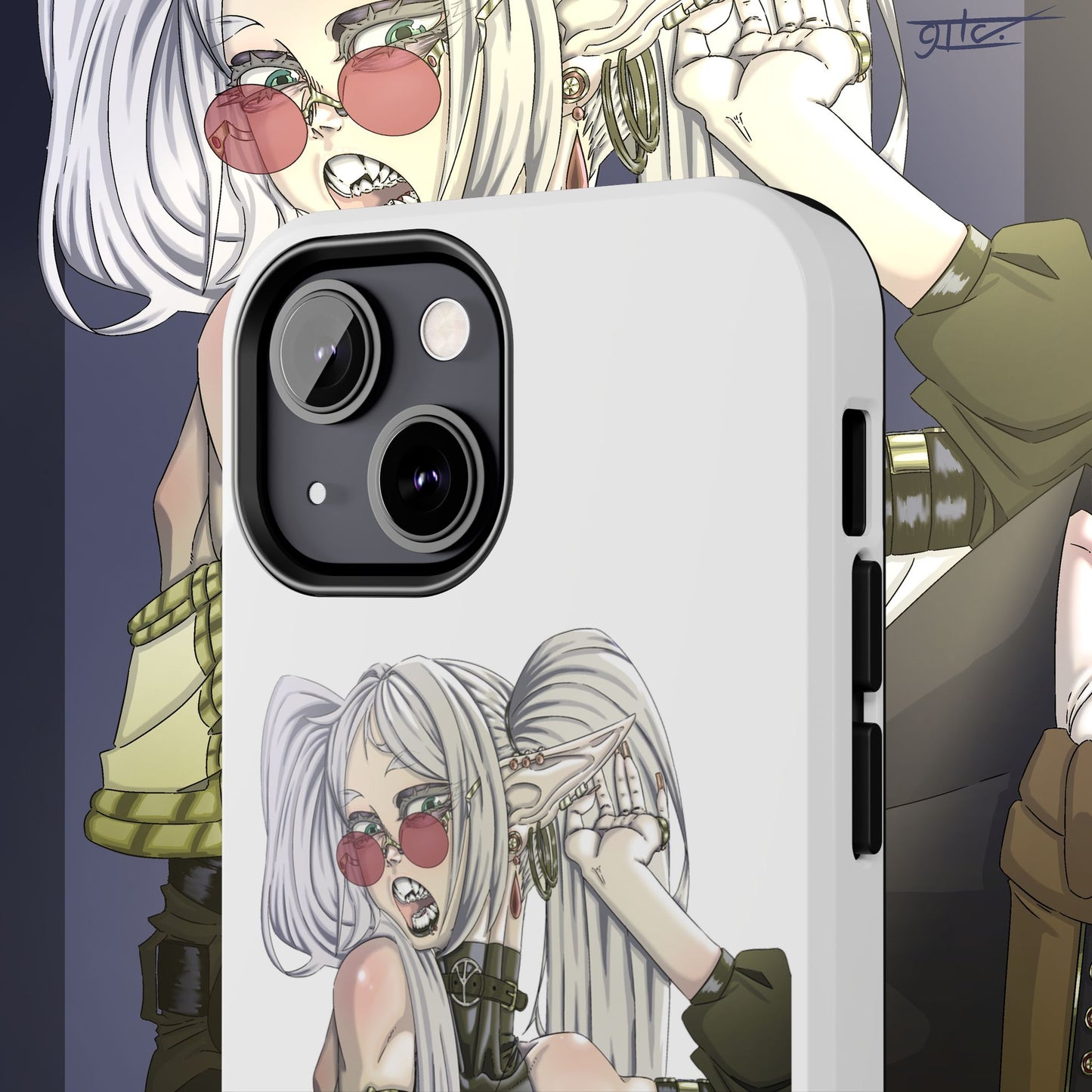 Goth Frieren Tough Phone Cases