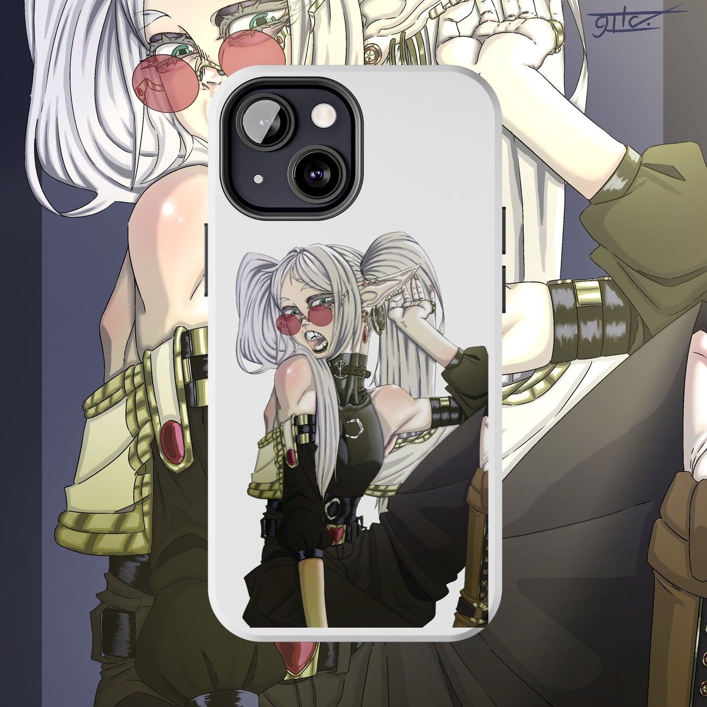 Goth Frieren Tough Phone Cases