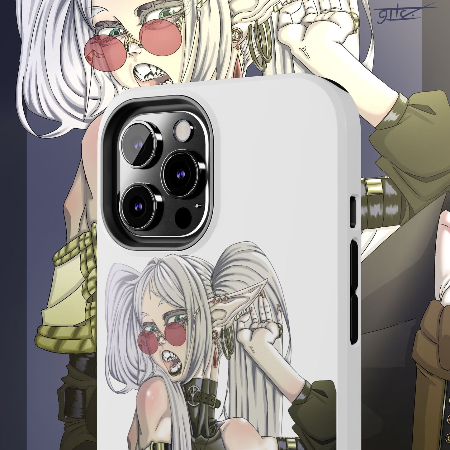Goth Frieren Tough Phone Cases